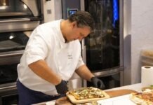 Claudio Chinali, Gaziantep Lezzetlerini Pizza Pala ile Yorumladı